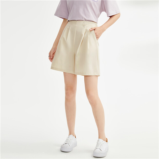 Uniqlo on sale drape shorts