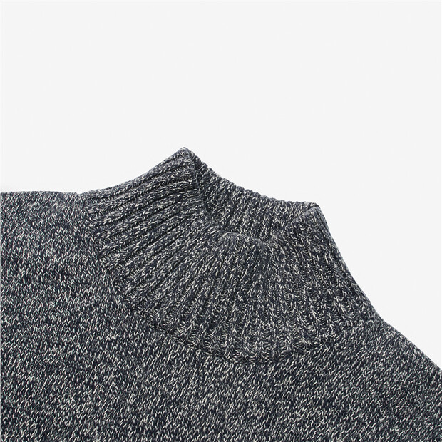 Chunky cotton turtleneck on sale sweater