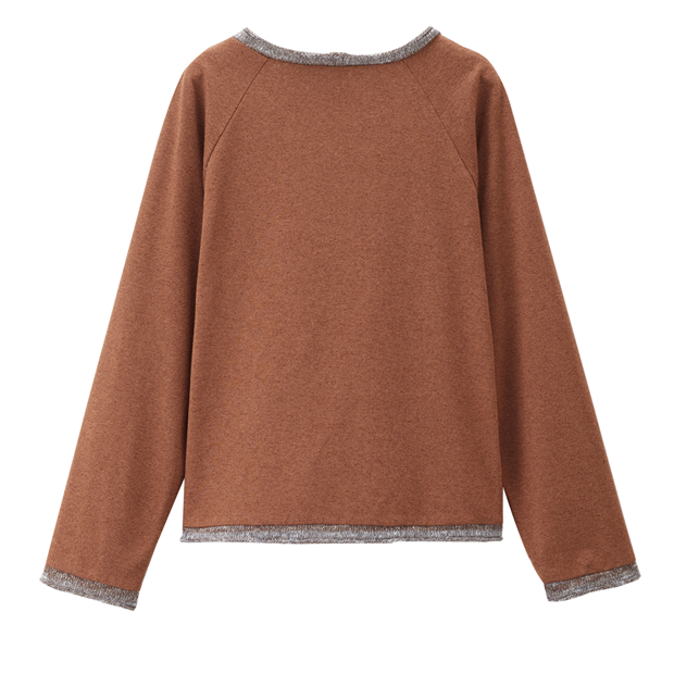 完売 EMAM Reverse Collar Raglan Tops Reverse Raglan – GROCERIES
