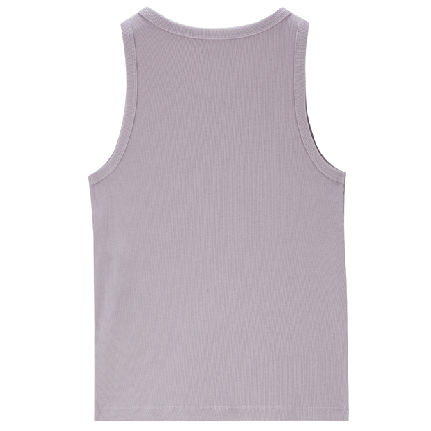Rib slim crewneck sleeveless tank top | GIORDANO Online Store