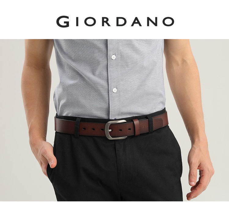 Giordano watch store leather belt